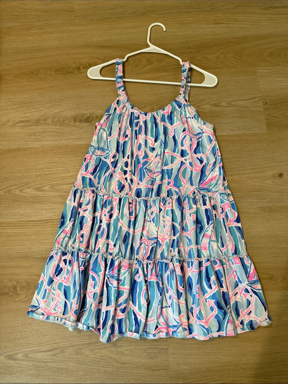 Lilly Pulitzer anchor Tiered Sundress